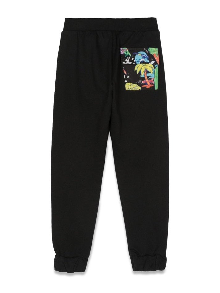 Versace Holiday Joggers — Black, view 3