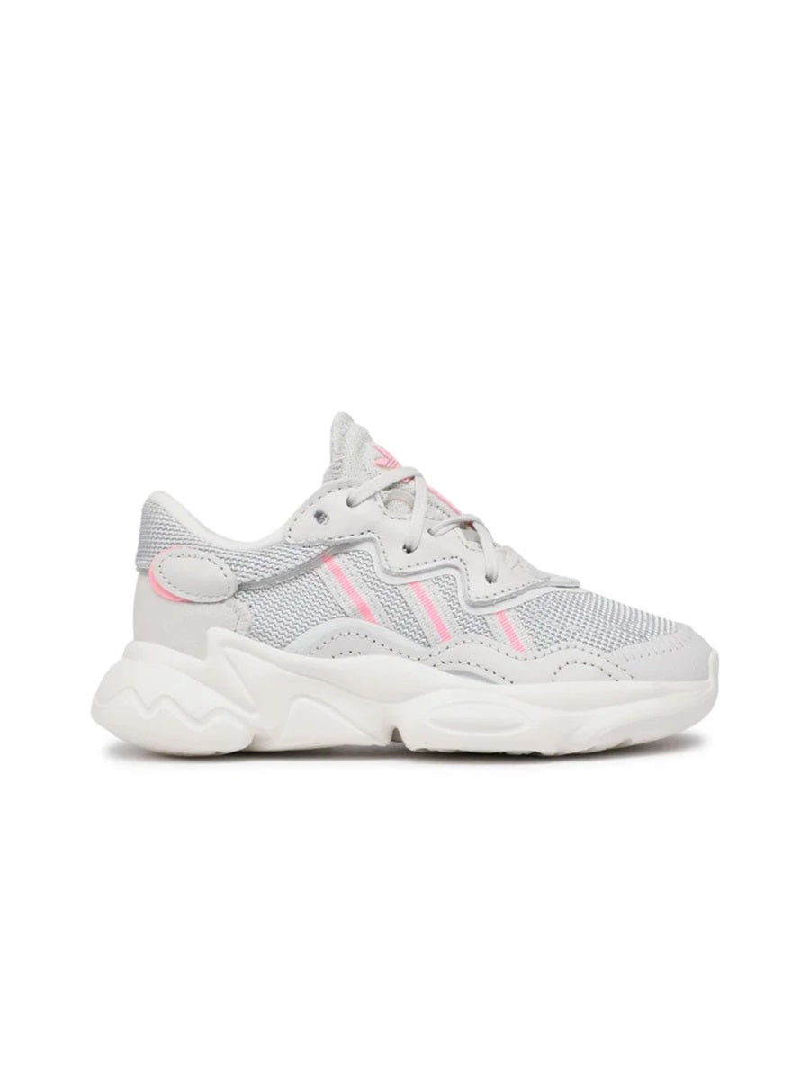 Adidas Logo Sneaker — Gray, view 2