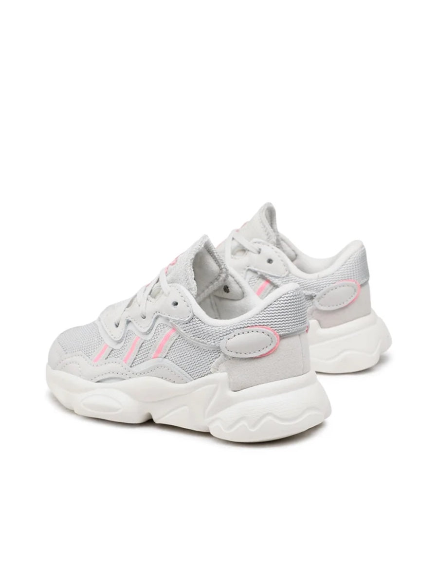 Adidas Logo Sneaker — Gray, view 4