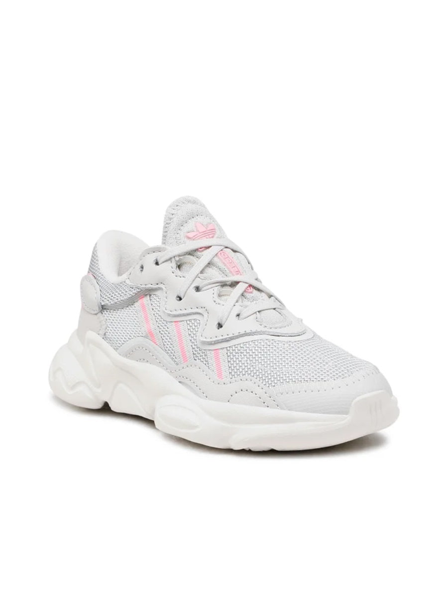 Adidas Logo Sneaker — Gray, view 6