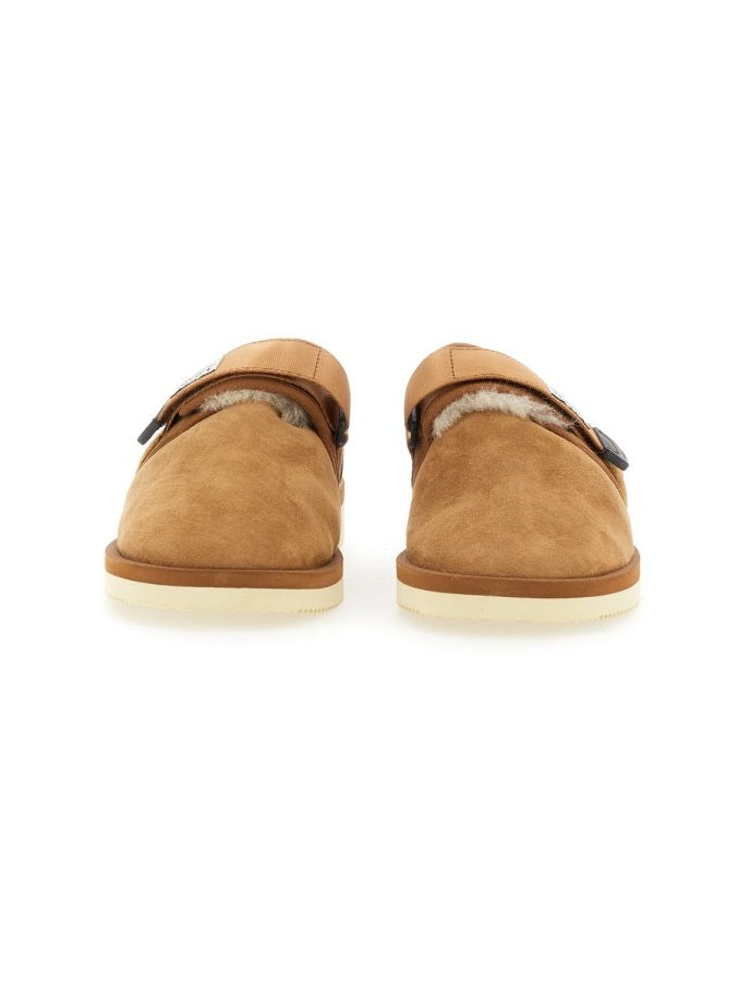 Suicoke Suede Sandals — Beige by Suicoke