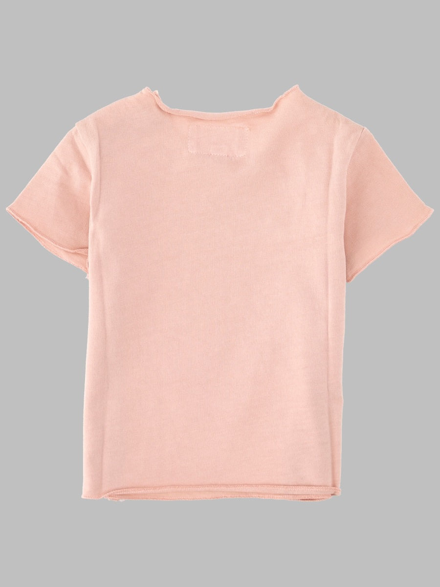 Teddy & Minou Cotton T-shirt — White, view 2