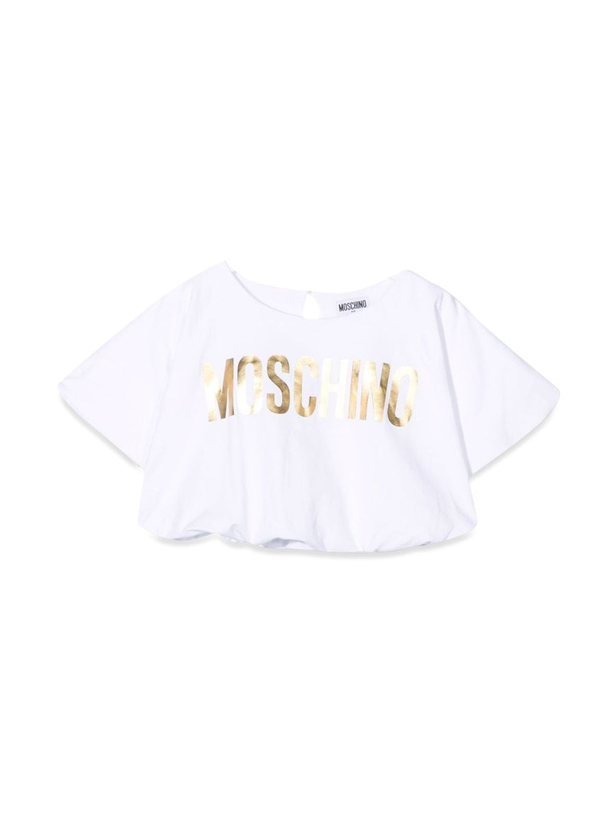Moschino Cotton Elastane T-Shirt — White by Moschino