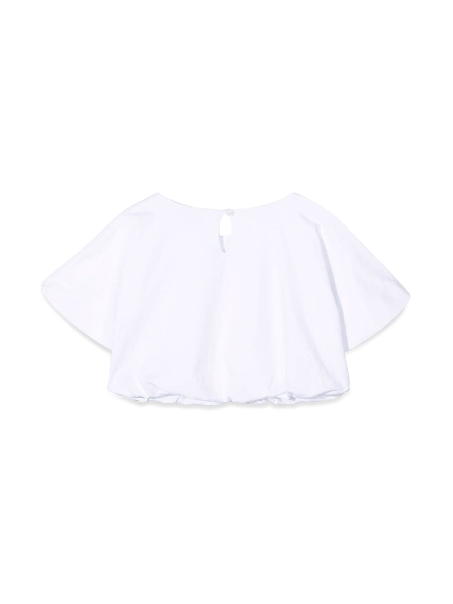 Moschino Cotton Elastane T-Shirt — White, view 2