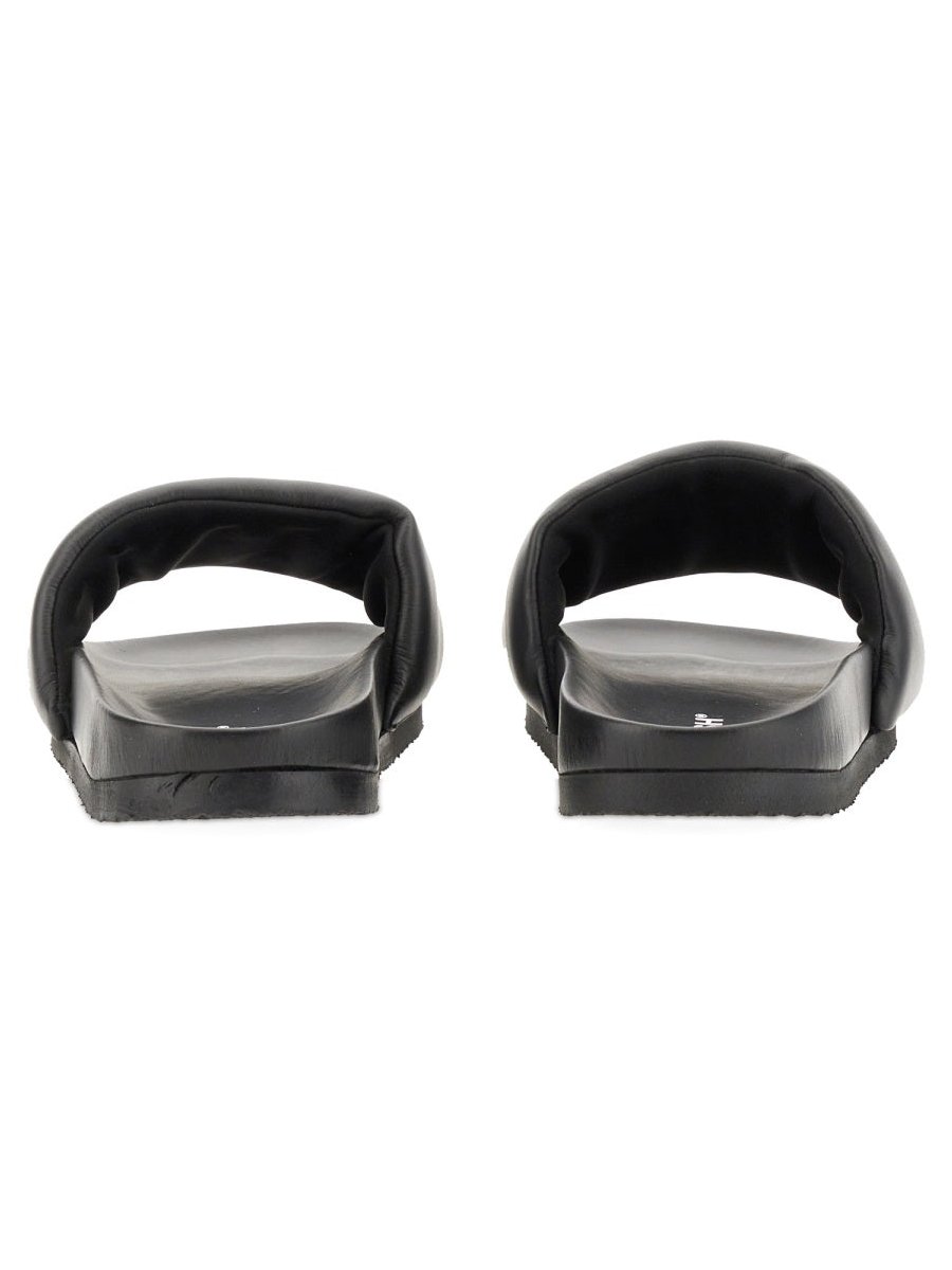 Ambush Leather Slide Sandal — Black by Ambush