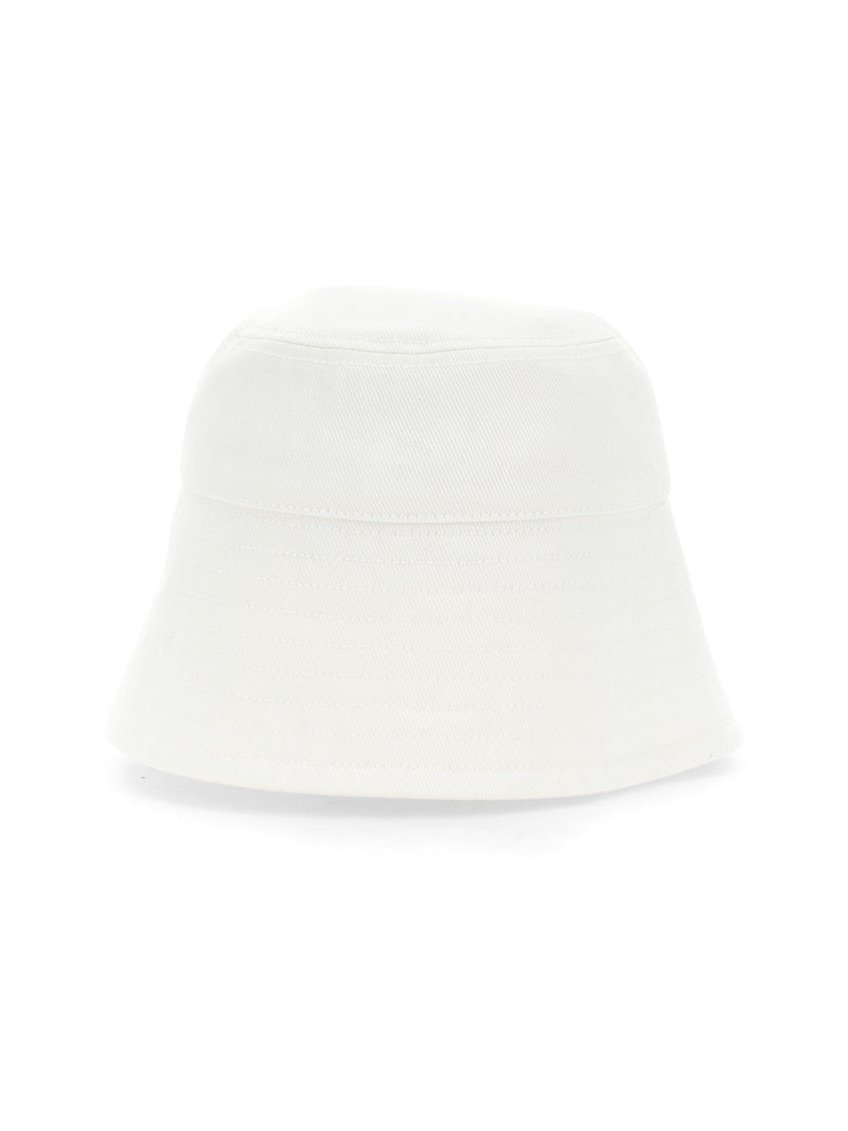 Patou AC027_0132001W Cotton Bucket Hat — White, view 2