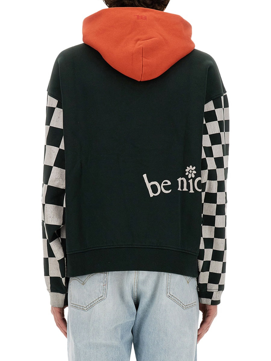 Erl Sweatshirt — Black, view 2