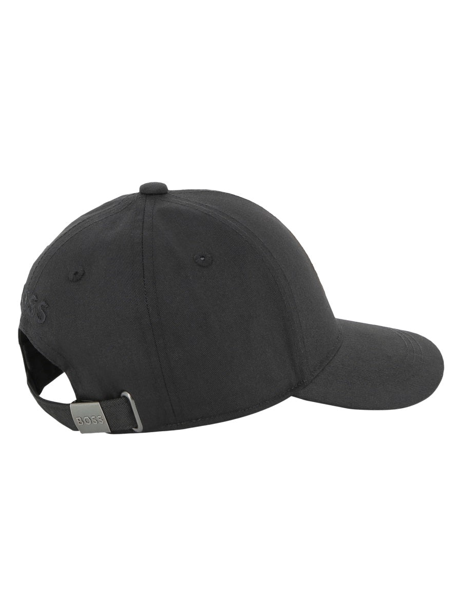 Hugo Boss J51694K_09B Polyester-Cotton Blend Winter Hat — Black, view 2