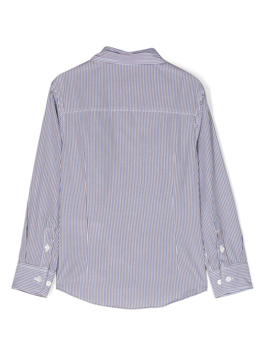 Fay Multicolor Cotton Shirt — Multicolor, view 3