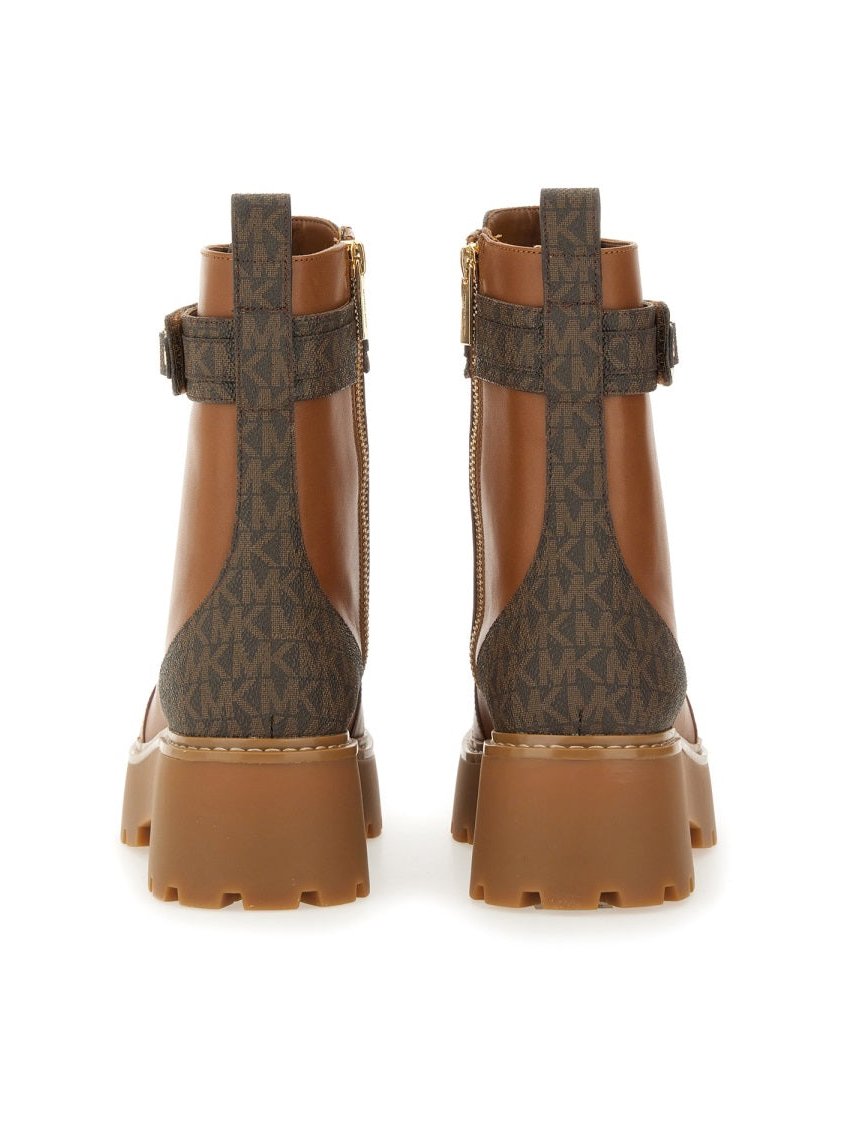 Michael Michael Kors Cow Leather Boot — Beige, view 2