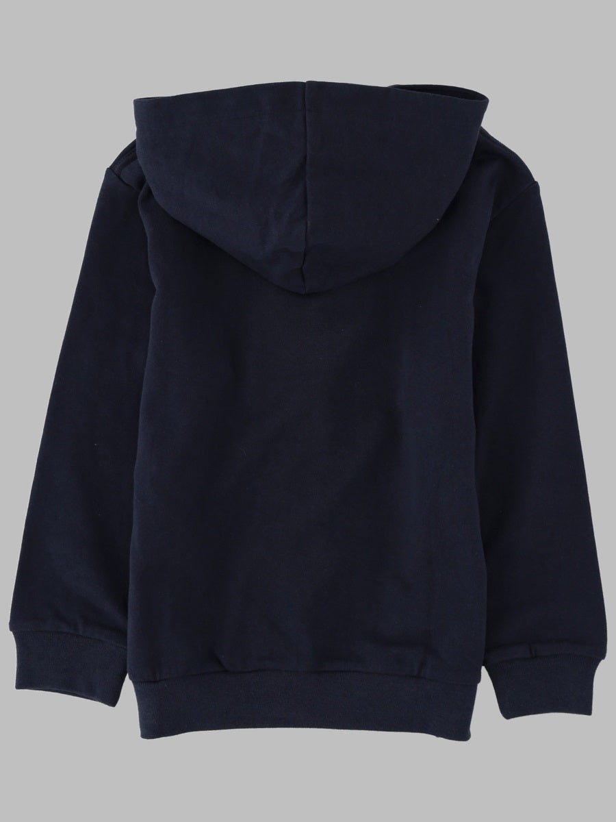 Il Gufo Cotton Sweatshirt — Blue, view 2