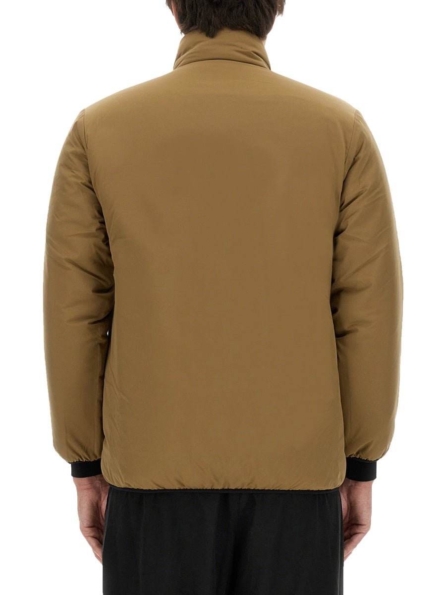 South2 West8 Logo Polyester Jacket — Brown by South2 West8