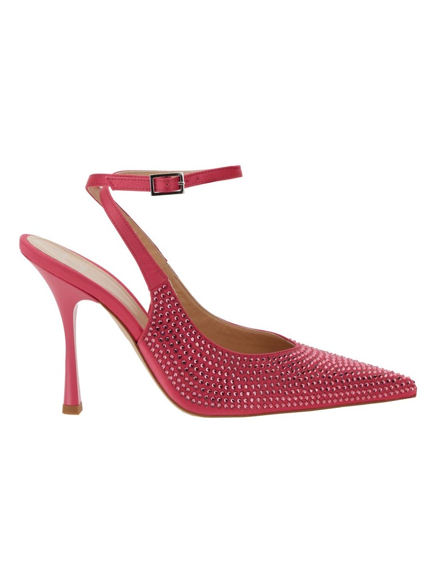 Liu Jo Satin Slingback Heel — Pink by Liu Jo