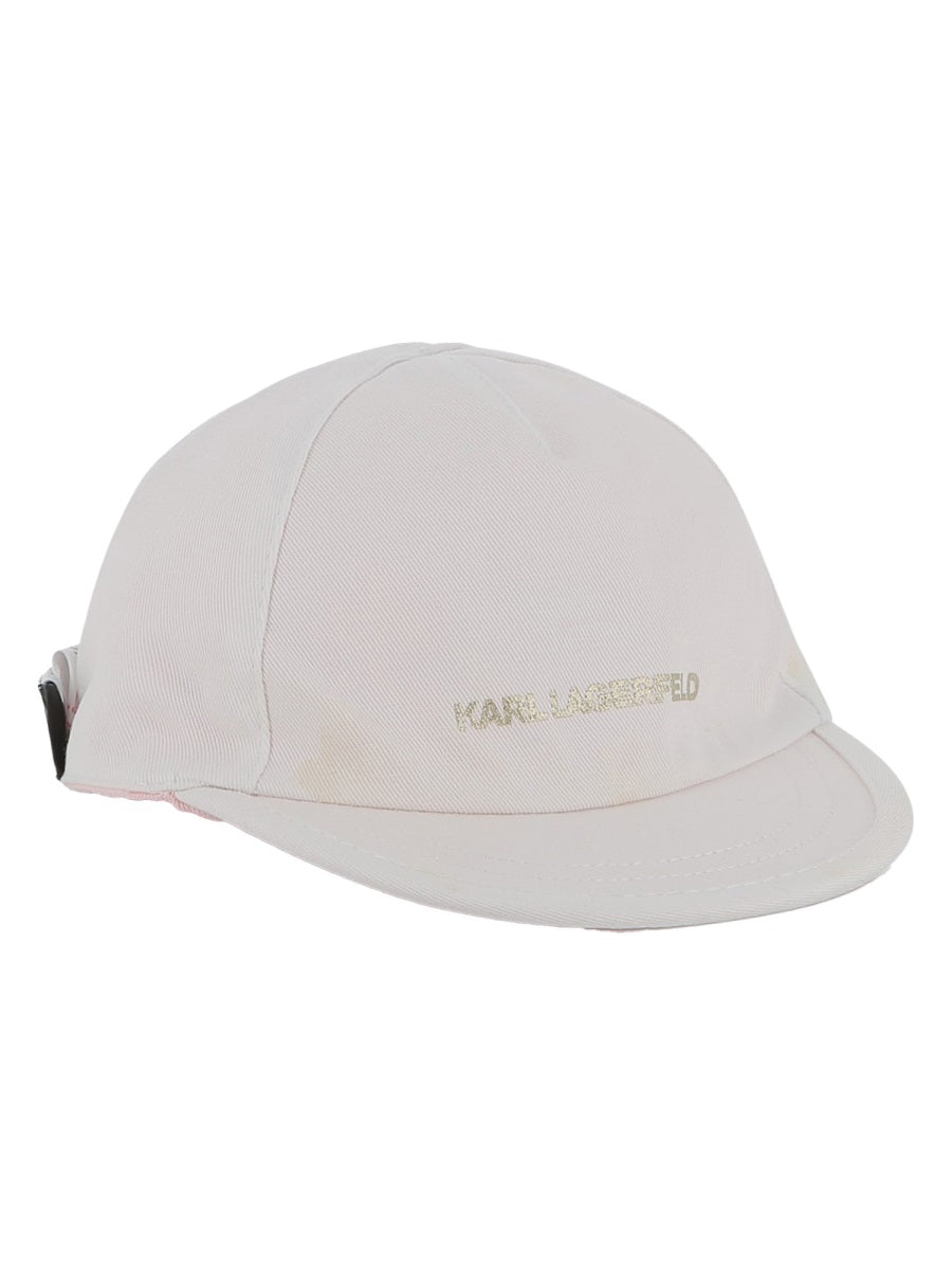 Karl Lagerfeld Z30572K_475 Cotton Sun Hat — Pink, view 6