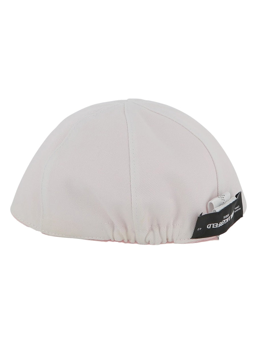 Karl Lagerfeld Z30572K_475 Cotton Sun Hat — Pink, view 8