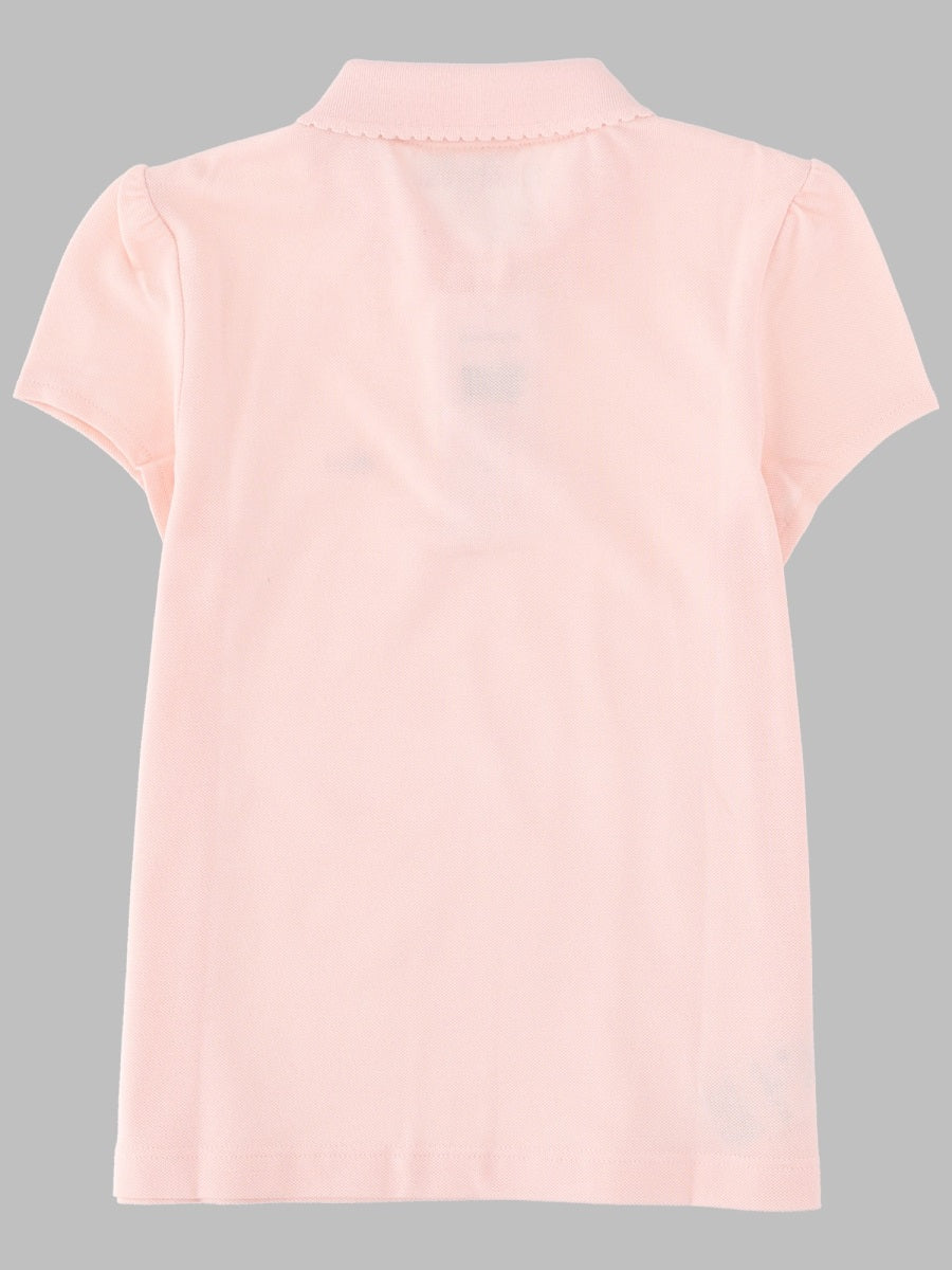 Lacoste Cotton T-Shirt — Pink, view 2