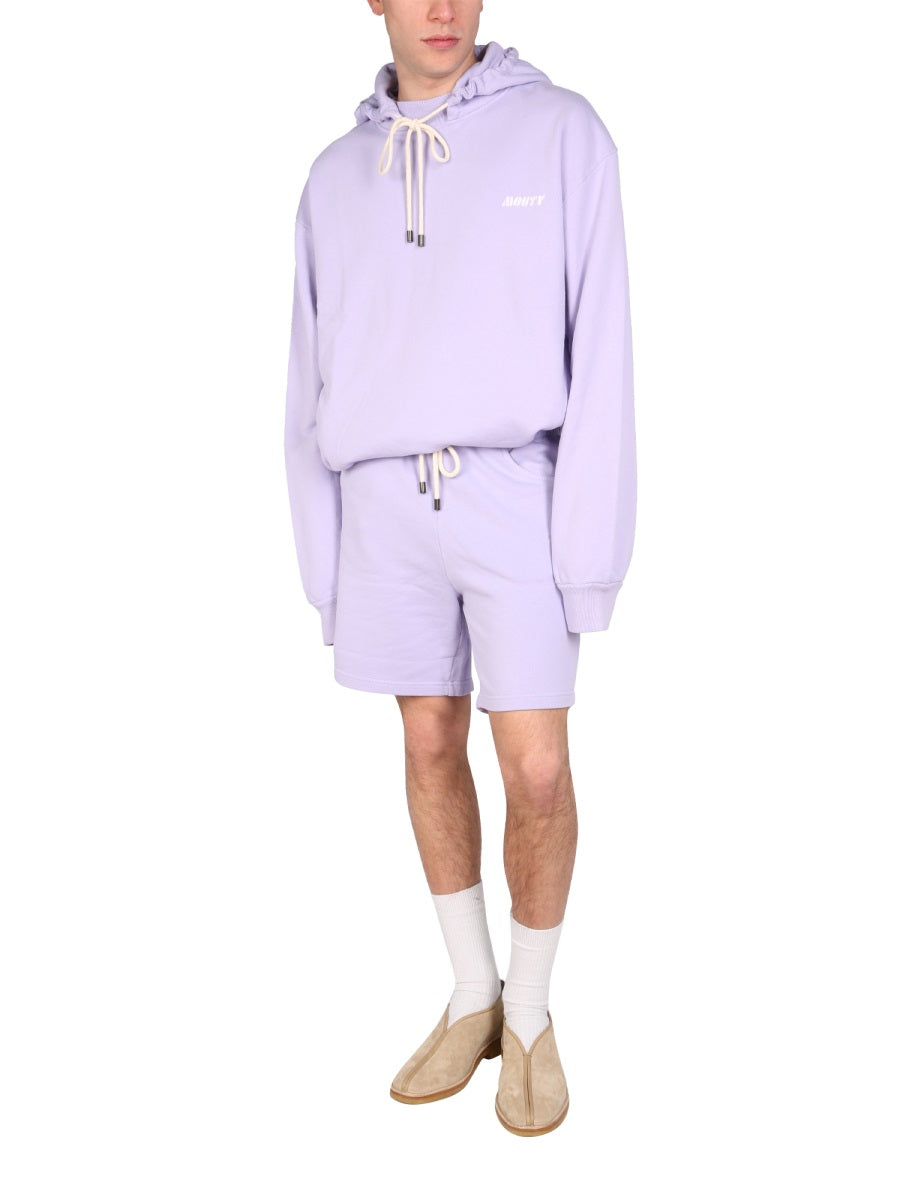 Mouty Dallas Sweatshirt — Purple, view 3