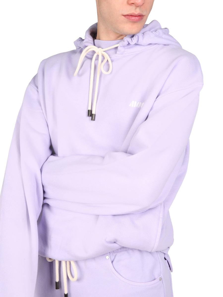 Mouty Dallas Sweatshirt — Purple, view 4