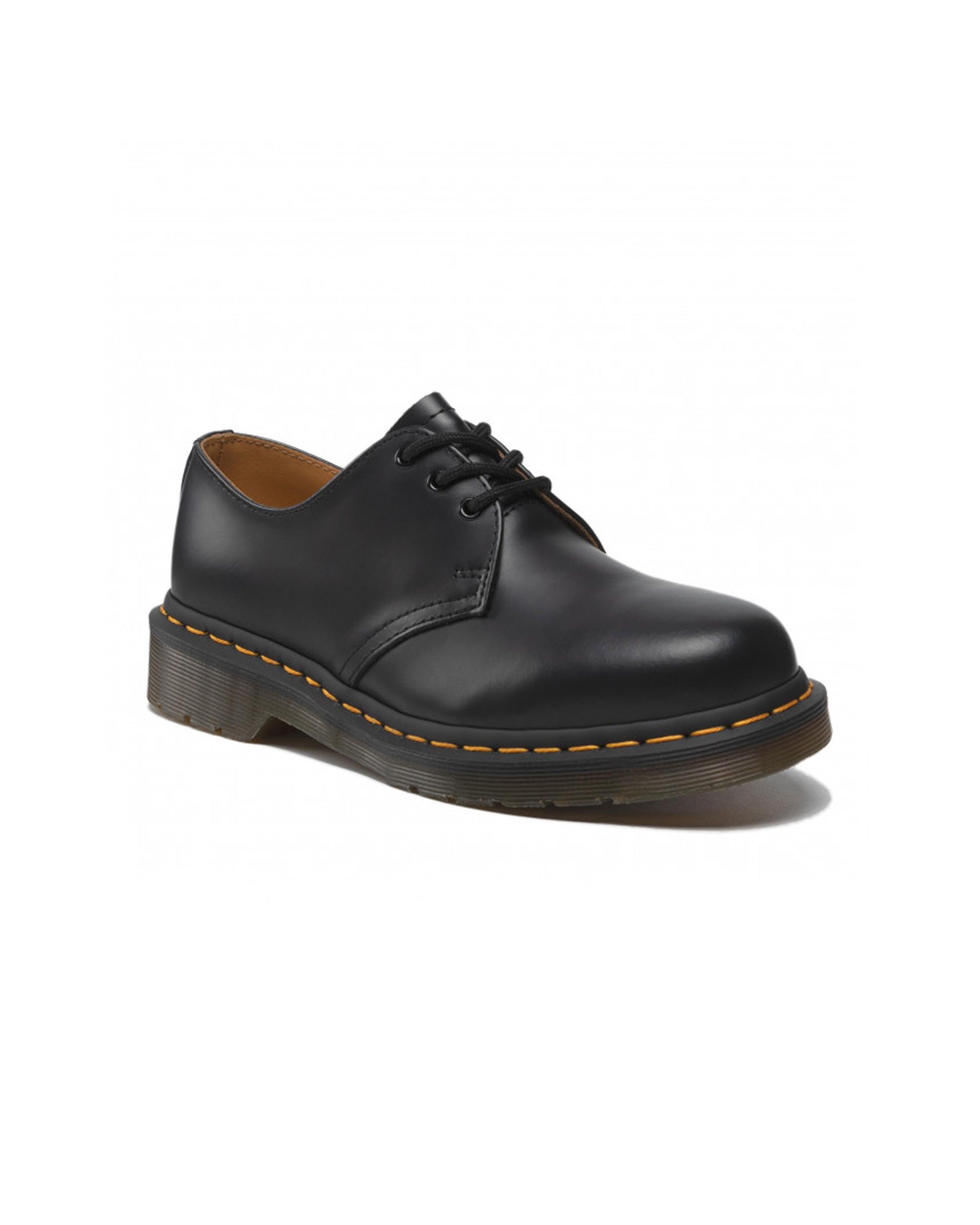 Dr. Martens Leather Lace-Up Oxford — Black, view 2