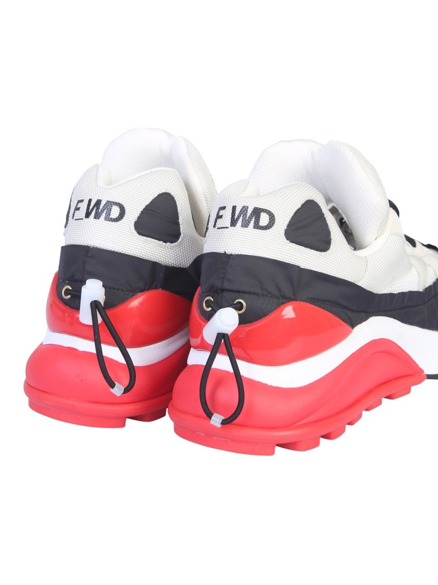Forward Nylon and Mesh Sneakers — Multicolor, view 2