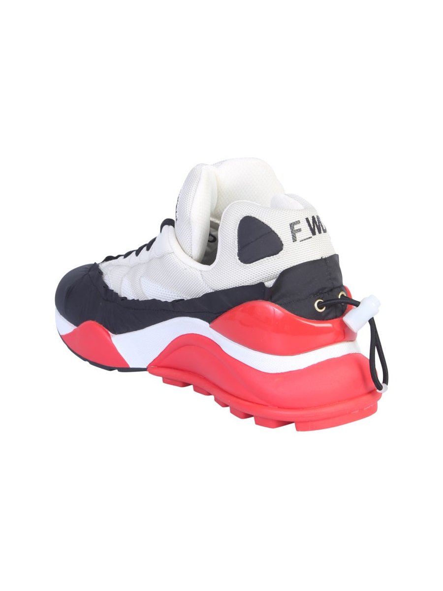 Forward Nylon and Mesh Sneakers — Multicolor, view 4