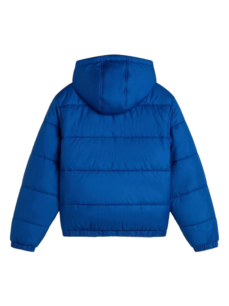 Vans Quilted Polyester Puffer Jacket — Blue, view 2