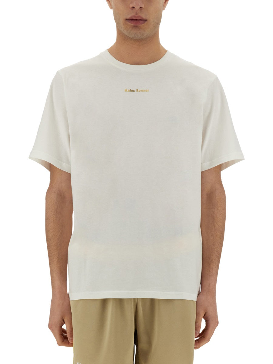 Wales Bonner Organic Cotton T-Shirt — White, view 3