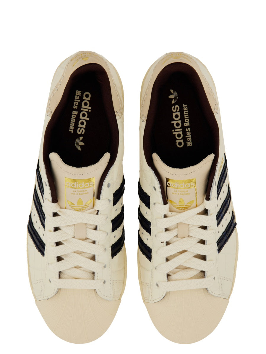 Adidas Superstar Sneaker — White, view 5
