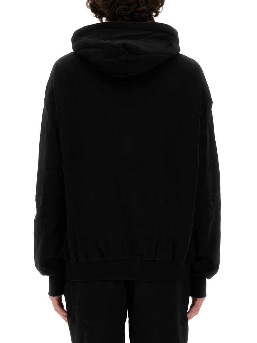 Mouty Texas Sweatshirt — Black, view 2