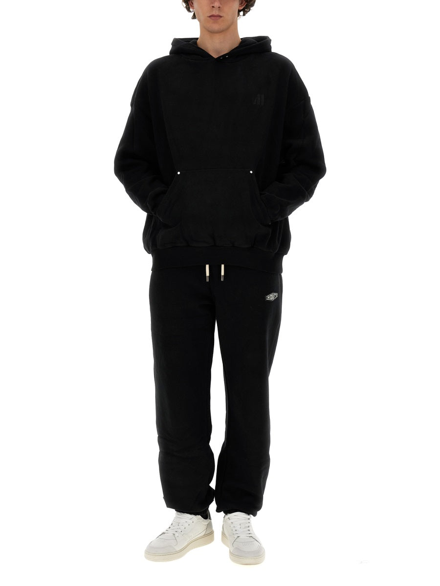 Mouty Texas Sweatshirt — Black, view 4