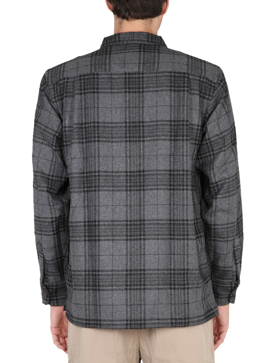 Universal Works Recycled Wool Shirt — Gray, view 3