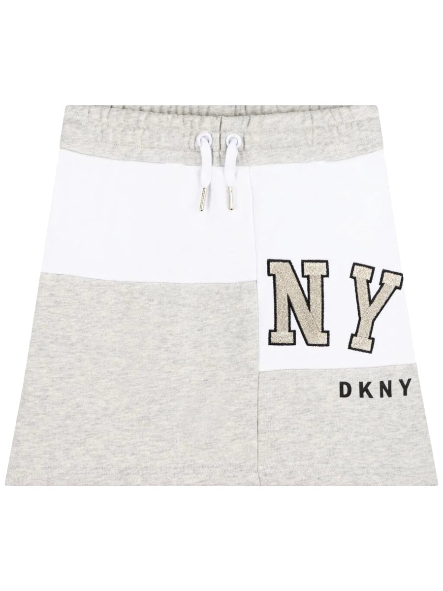 DKNY Cotton-Blend Skirt — Beige by DKNY