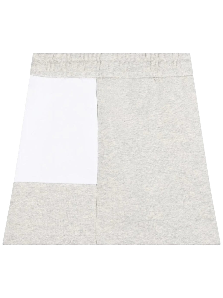 DKNY Cotton-Blend Skirt — Beige, view 2