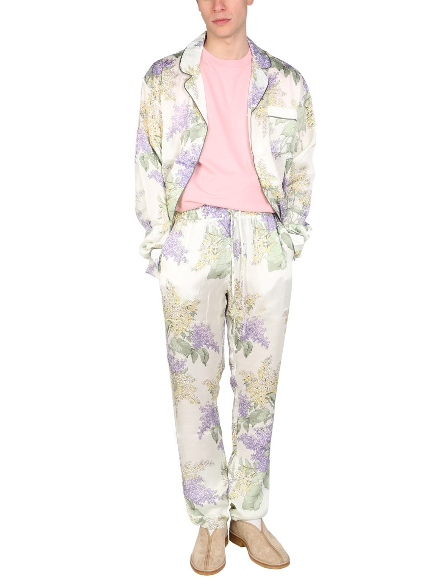 Mouty Tulum Pajama Shirt — Gray by Mouty