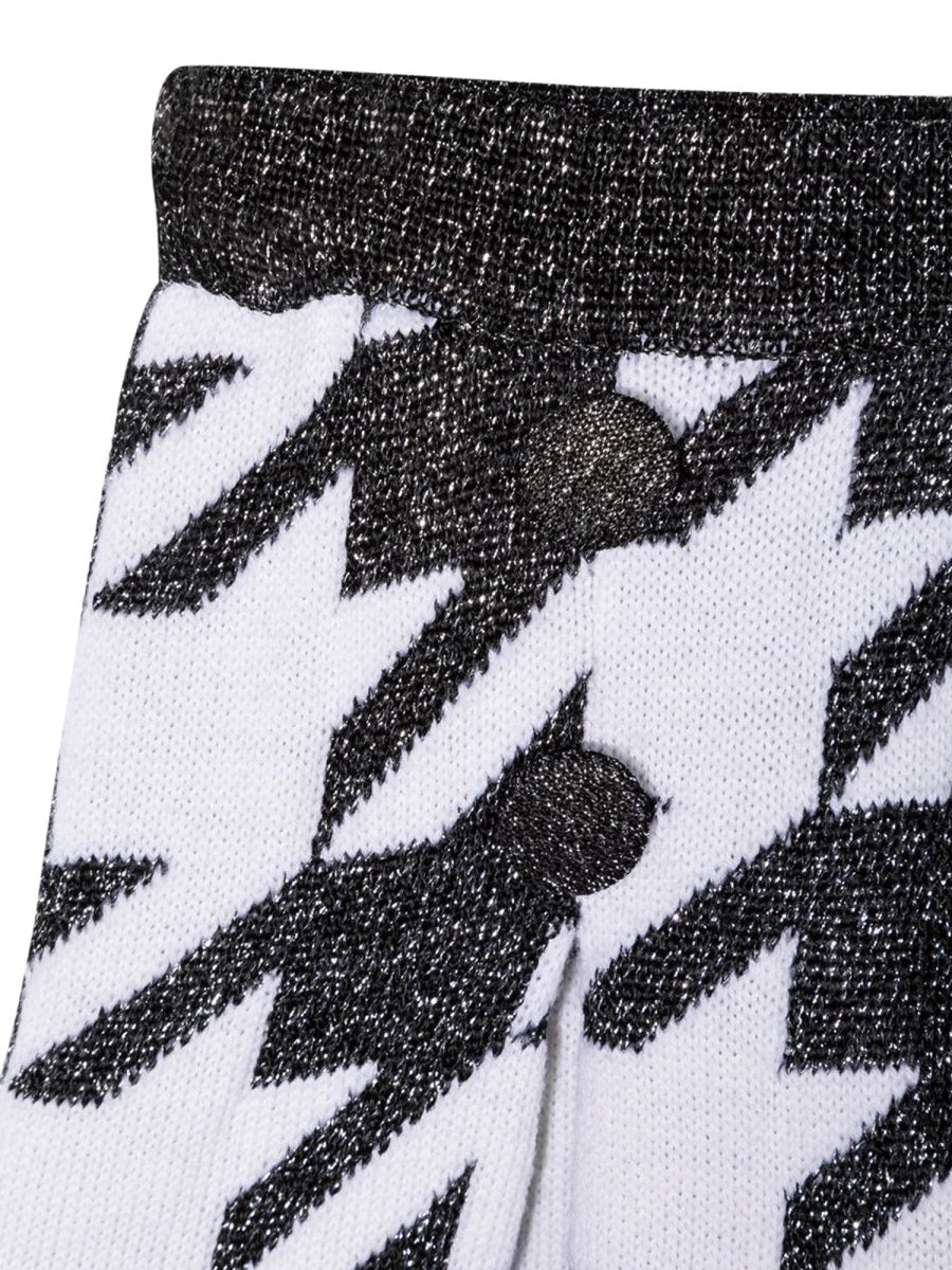 Simonetta Acetate Blend Bermudas — Black, view 2