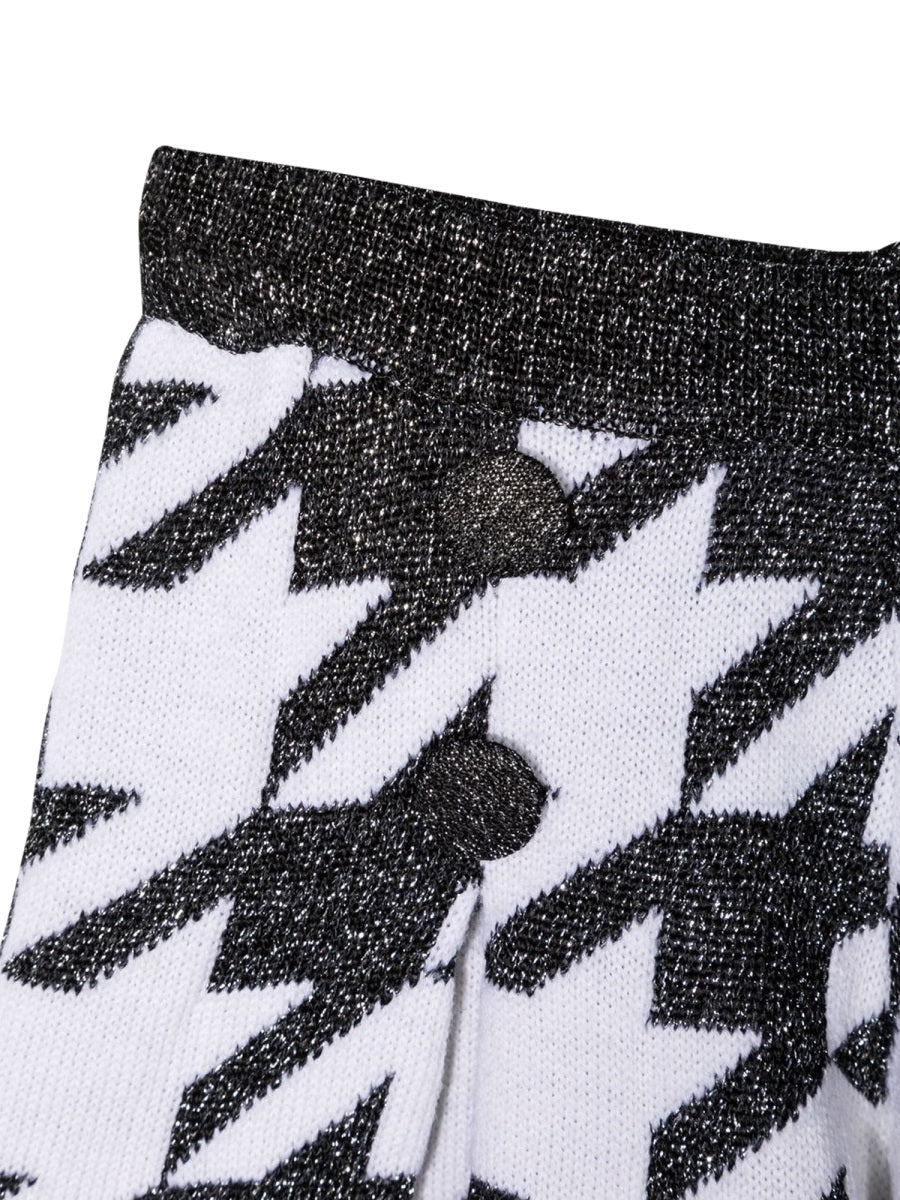 Simonetta Acetate Blend Bermudas — Black, view 5