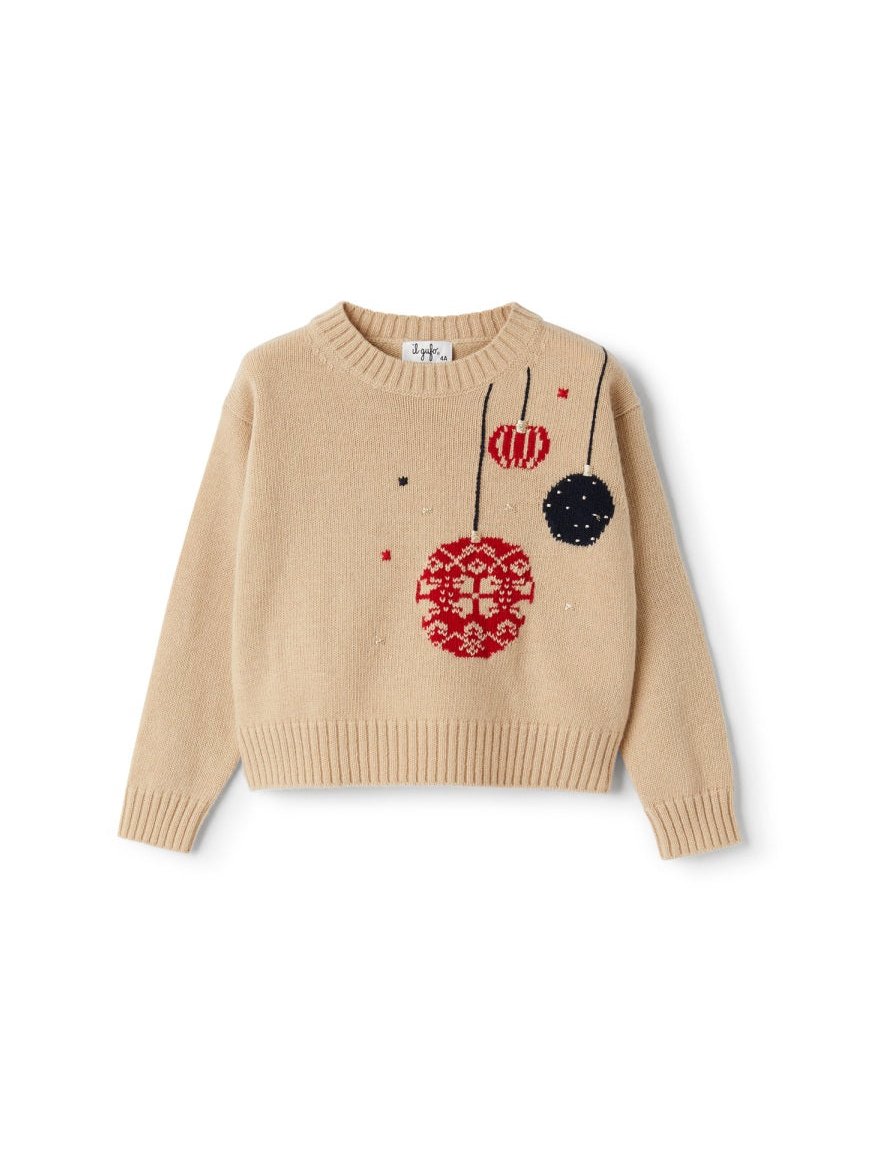 Il Gufo Virgin Wool Knit Sweater — Multicolor by Il Gufo