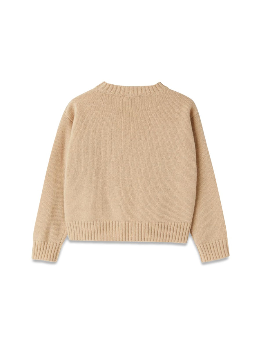 Il Gufo Virgin Wool Knit Sweater — Multicolor, view 2