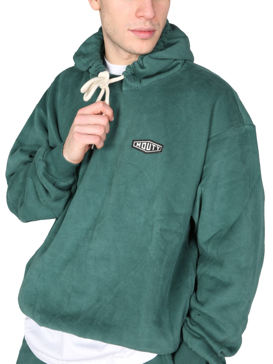 Mouty Dallas Sweatshirt — Green, view 4