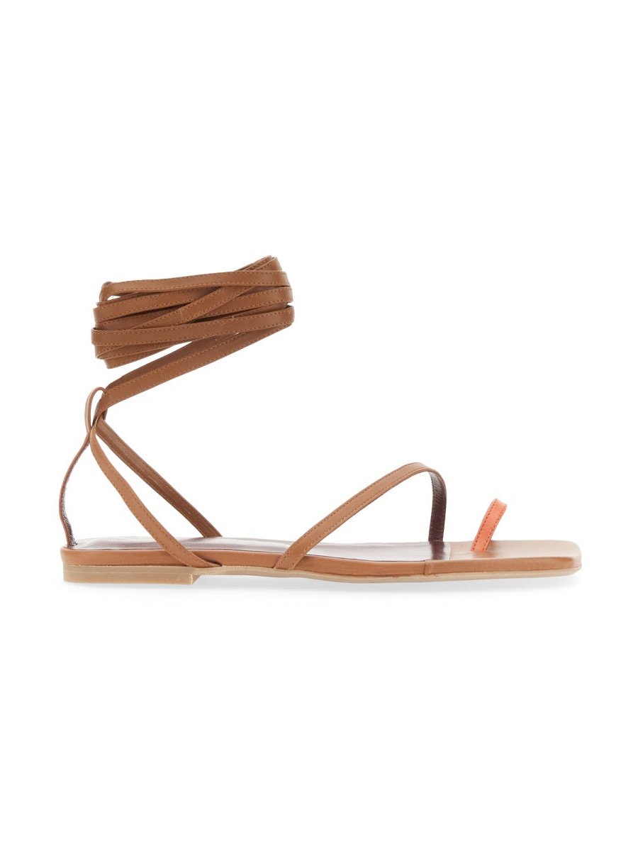 Staud Nicola Sandal — Beige by Staud