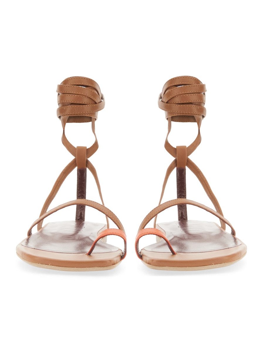 Staud Nicola Sandal — Beige, view 2