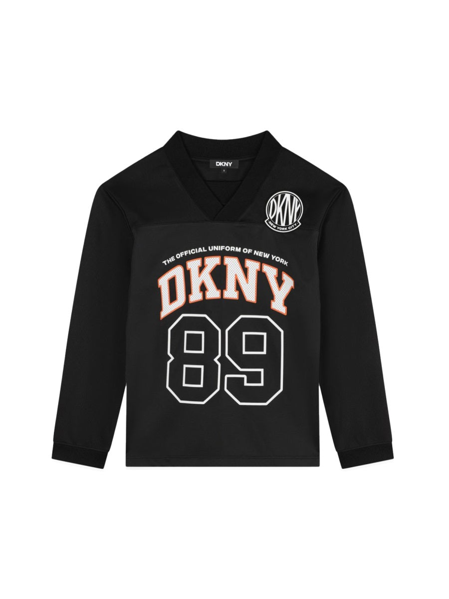 DKNY Polyester T-Shirt — Black by DKNY