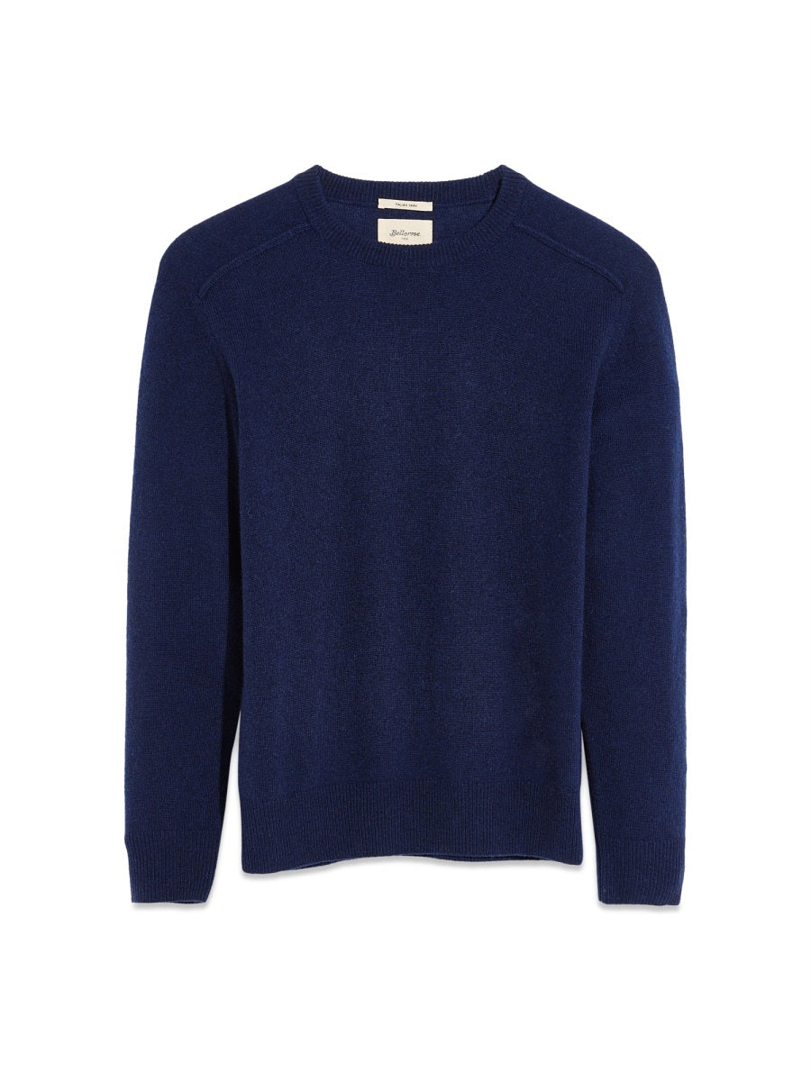 Bellerose Recycled Cashmere Blend Sweater — Blue by Bellerose