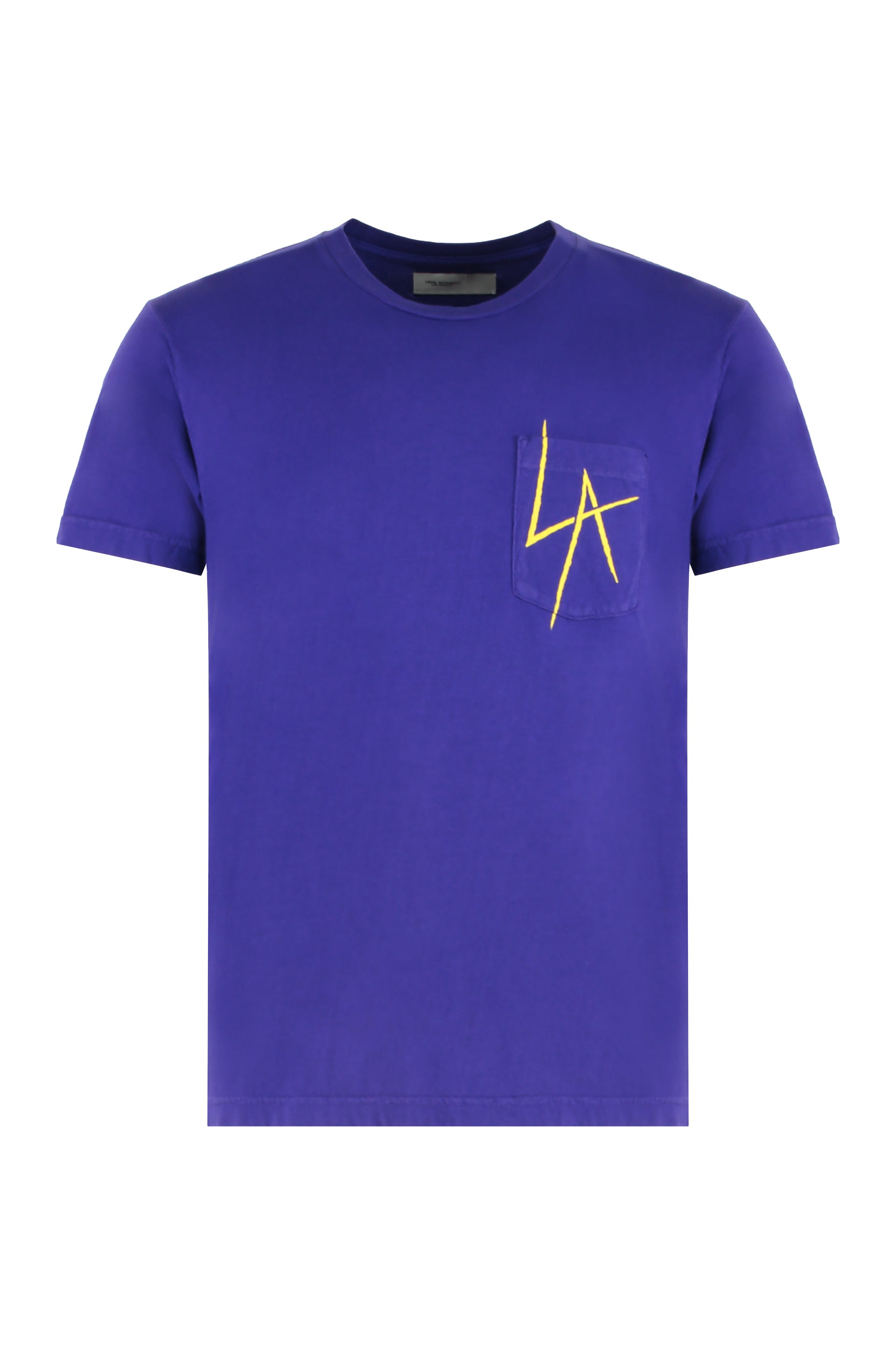 Local Authority Cotton Crew-Neck T-Shirt — Purple by Local Authority