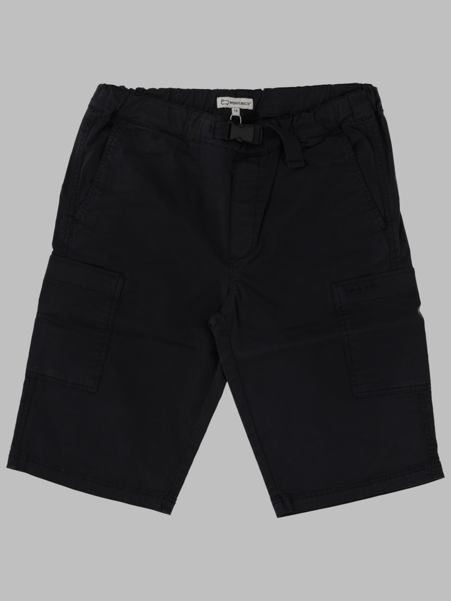 Woolrich Classic Twill Cotton Shorts — Blue by Woolrich