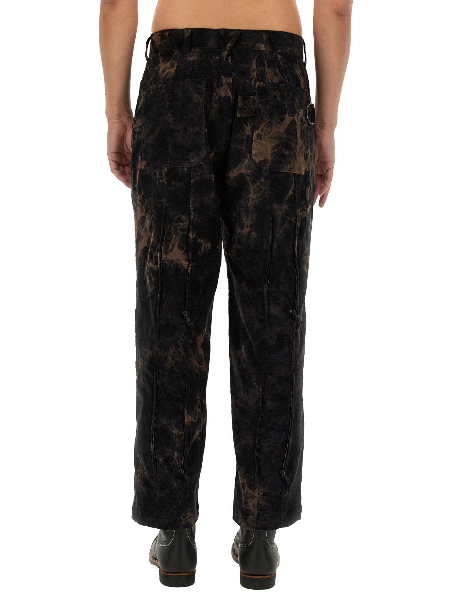 Aie Ribbed Cotton Trousers — Black by Aie