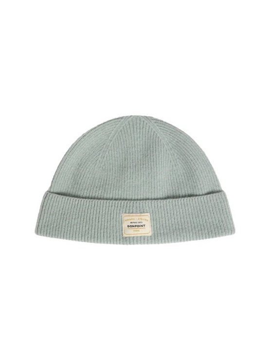 Bonpoint W05BACK00004K_012 Wool Beanie — Blue by Bonpoint