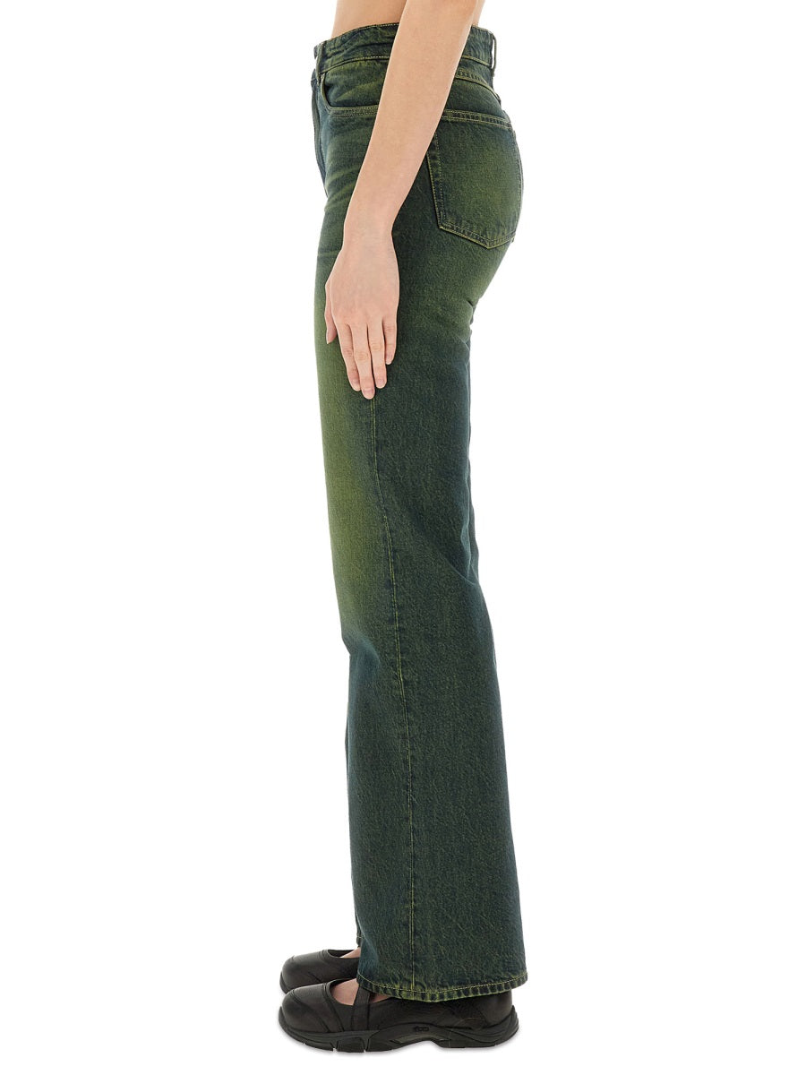 Our Legacy Jeans — Green, view 2