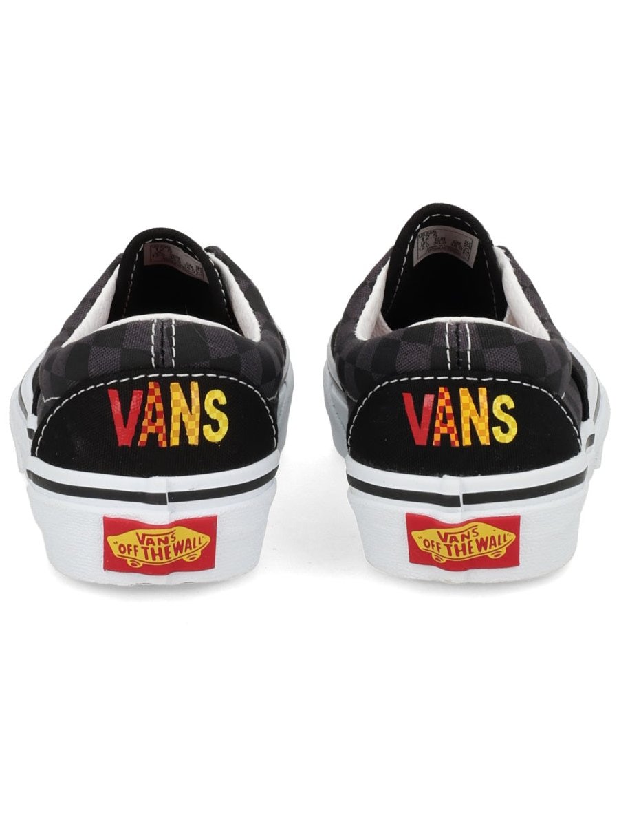 Vans Checkers Sneaker — Black, view 2