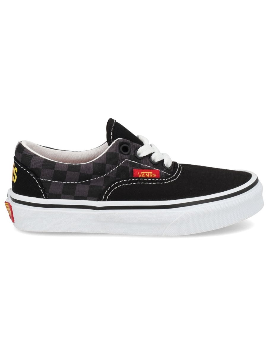 Vans Checkers Sneaker — Black, view 5